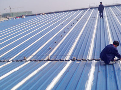 北京海淀区金属屋顶防水补漏施工案例